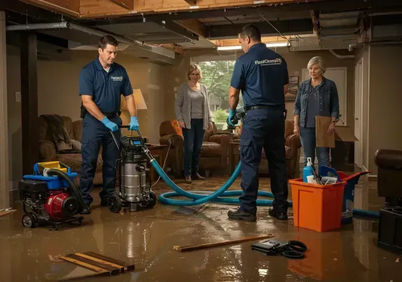 Basement Water Extraction and Removal Techniques process in Allamakee County, IA